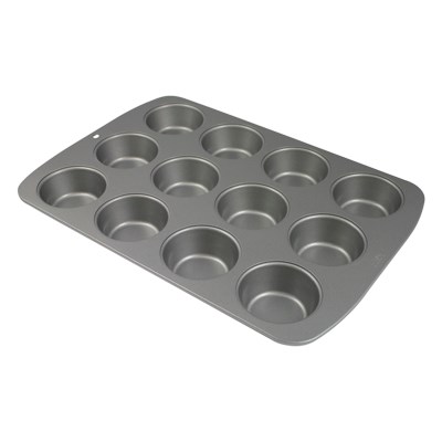 24 Cup Muffin Pan, Non-stick, 3 oz., Aluminum – Bakers Authority