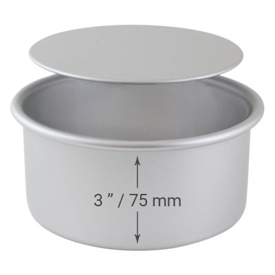 Round Cake Pan 8 by 3 Inch Deep