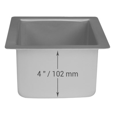 Square Cake Pan (254 x 254 x 102mm / 10 x 10 x 4)