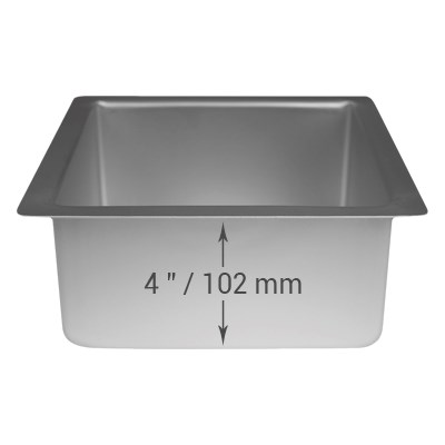 Square Cake Pan (152 x 152 x 102mm / 6 x 6 x 4)