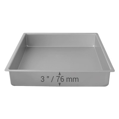 Magic Line Aluminum Square Cake Pan, 14 x 14 x 2 – FiestaCake