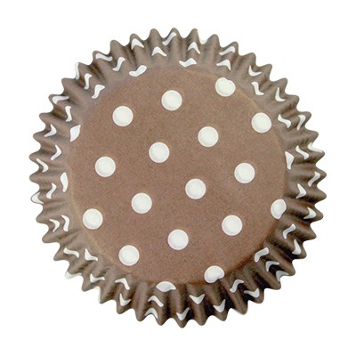 150 caissettes pour chocolat ou petit gâteaux en papier marron 2.5 cm -  Birkmann