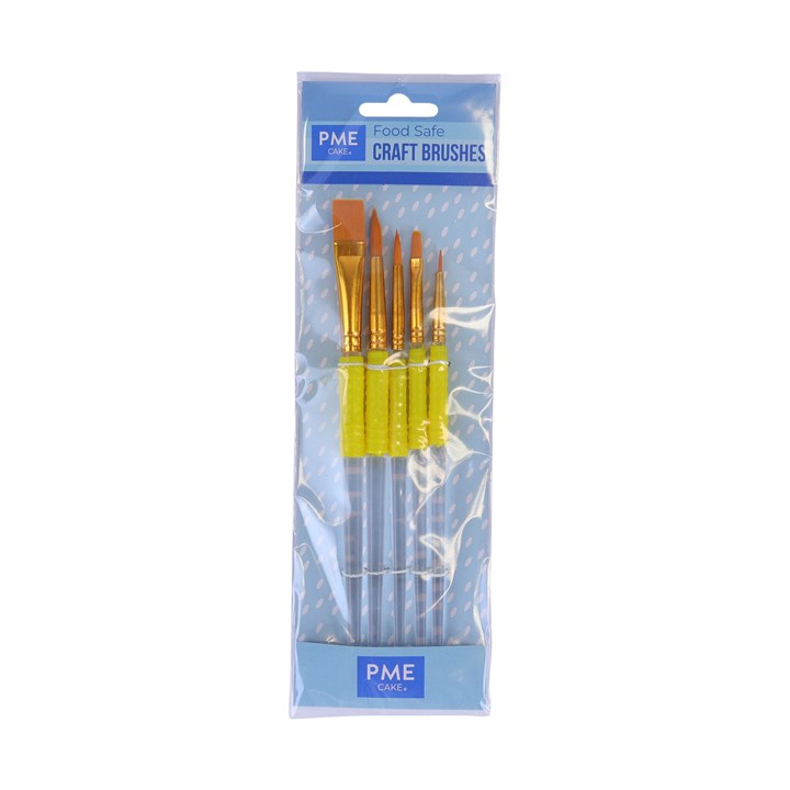 World of Confectioners - Fine Craft Brushes for cake decorations - PME -  Brushes - Decorating tools, Pastry necessities