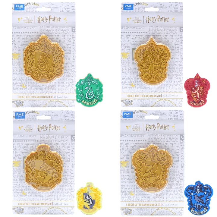 PME - Harry Potter Cookie Cutter & Embosser - Hogwarts Crest