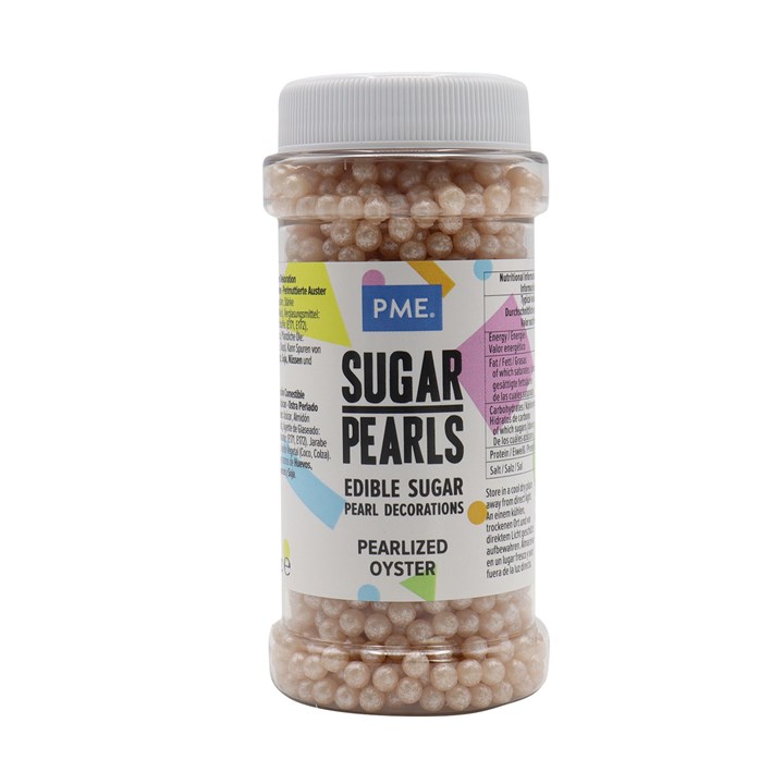 Edible Pearlized White Sugar Pearls/ White Sugar Pearls/ Edible White Sugar  Balls/ White Sugar Pearls/ Cake Pearls 