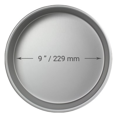 ROUND CAKE PAN (229 X 76MM / 9 X 3) - Bake Your Cakes