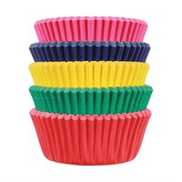 PME Pastel Colours Foil-Lined Baking/Cupcake Cases, Set of 8, Pack of 100