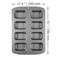 Non Stick - 24 Cup Mini Muffin Pan (35 x 26.5 x 2cm / 13.8 x 10.4 x 0.8”)