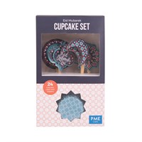 Caissette Cupcakes Sirène X60 PME